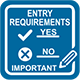 Entry requirements: